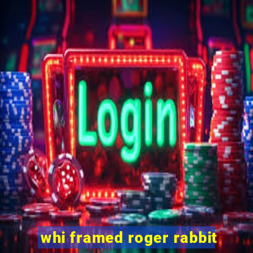 whi framed roger rabbit